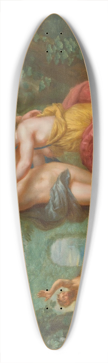Flemish School - Vertumnus And Pomona 39.3 inch art pintail longboard deck