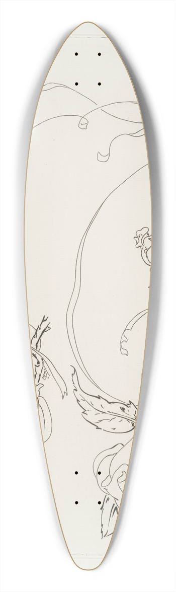 Flix Bracquemond - Petit saladier, [extrieur]. 39.3 inch art pintail longboard deck