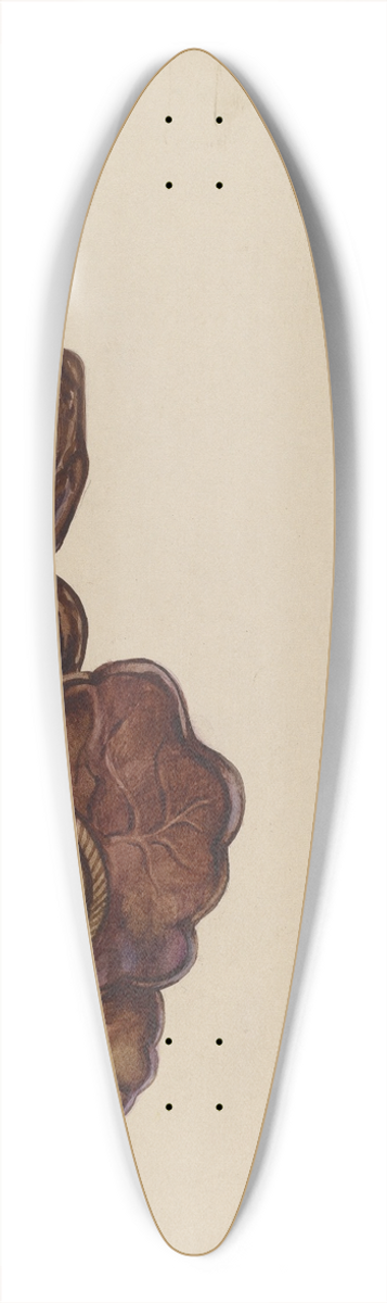 Florence Stevenson - Candlestick 39.3 inch art pintail longboard deck