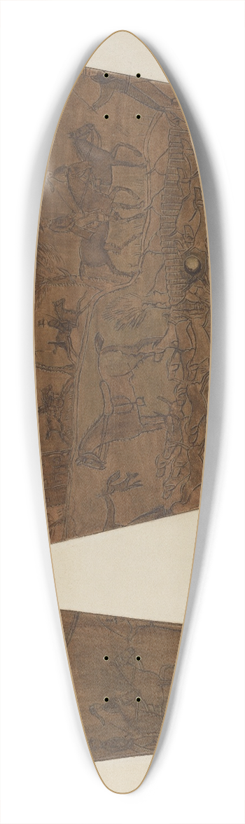 Florian Rokita - Horn Cup 39.3 inch art pintail longboard deck