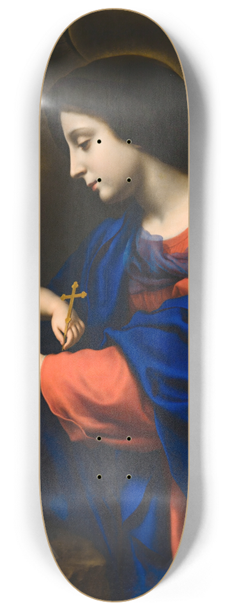 Carlo Dolci - Madonna and Child 8.25 inch art skate deck