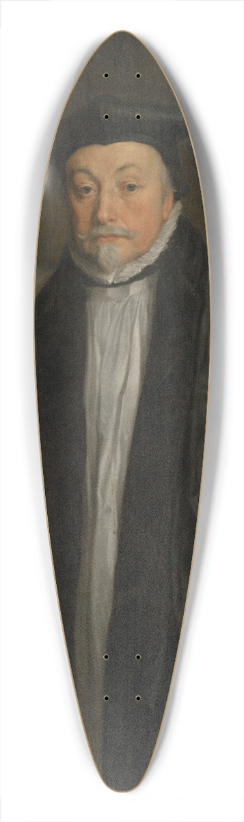 Follower of Anthony van Dyck - Portrait of Archbishop William Laud (1573-1645) 39.3 inch art pintail longboard deck