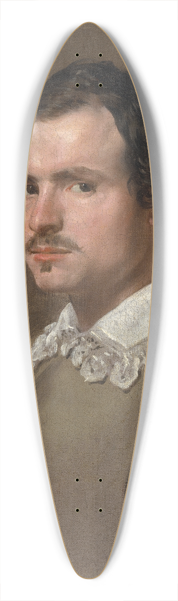 Follower of Diego Velzquez - Portrait of a Young Man 39.3 inch art pintail longboard deck