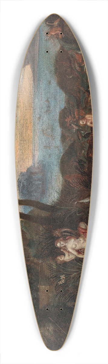Follower of Jan Brueghel the Elder - An Allegory of Water 39.3 inch art pintail longboard deck