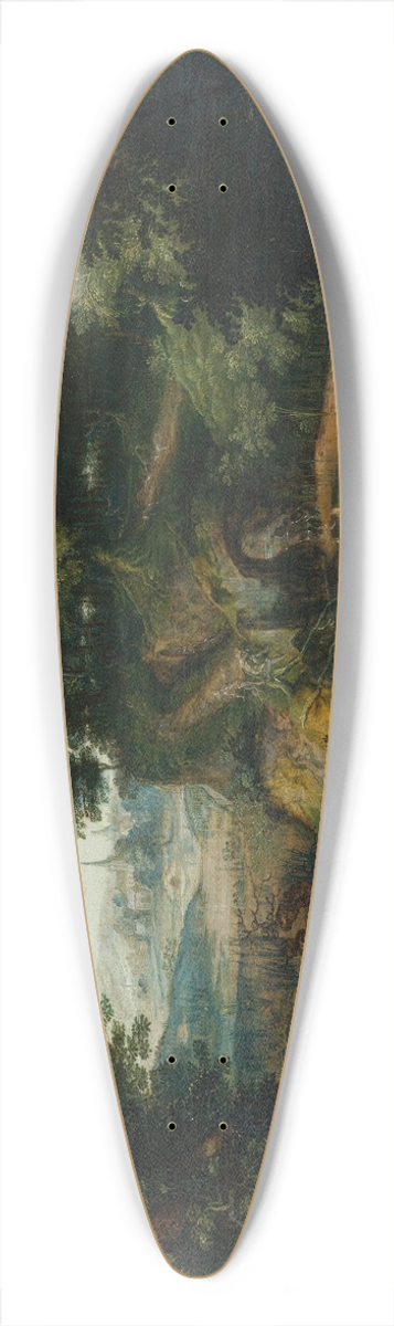 Follower of Joachim Anthonisz Wtewael - Diana And Callisto 39.3 inch art pintail longboard deck