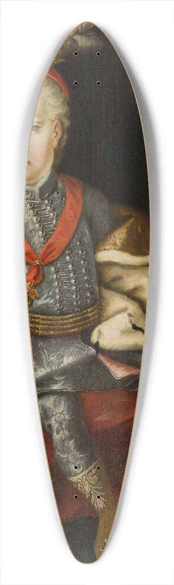 Follower of Martin van Meytens the Younger - Portrait of Archduke Joseph of Habsburg (17411790), Later Emperor Joseph II 39.3 inch art pintail longboard deck