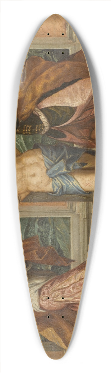 Follower Of Paolo Veronese - The Flagellation 39.3 inch art pintail longboard deck