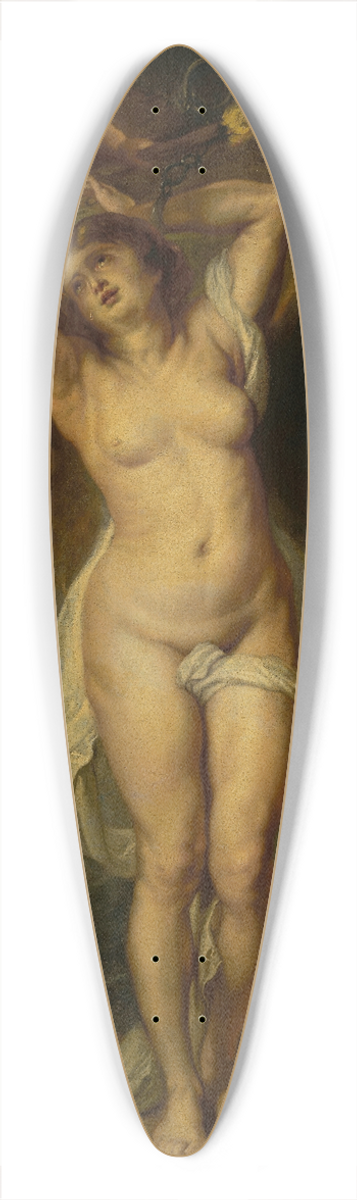Follower of Peter Paul Rubens - Andromeda 39.3 inch art pintail longboard deck