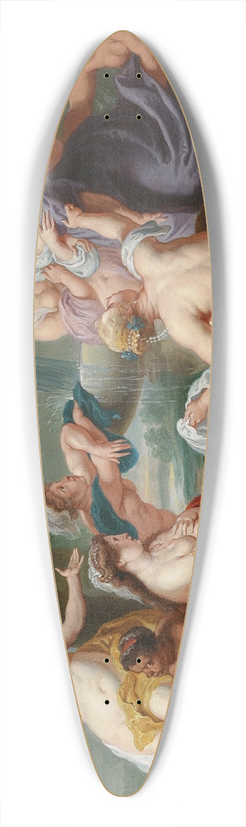 Follower of Peter Paul Rubens - Diana discovering Callistos pregnancy 39.3 inch art pintail longboard deck