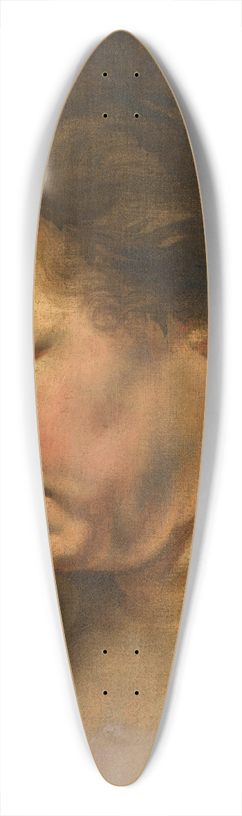 Follower of Peter Paul Rubens - Study for a womans head 39.3 inch art pintail longboard deck