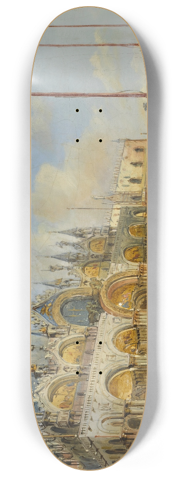 Carlo Grubacs - A View Of The Basilica Di San Marco 8.25 inch art skate deck