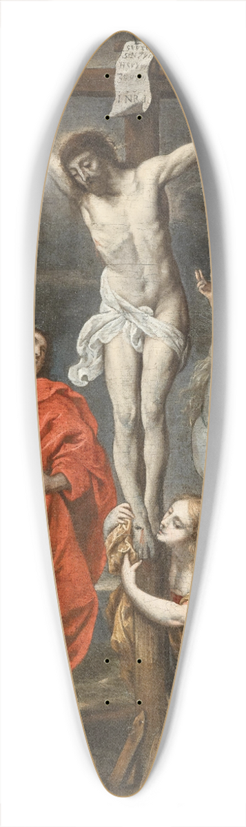 Follower of Peter Paul Rubens - The Crucifixion 39.3 inch art pintail longboard deck