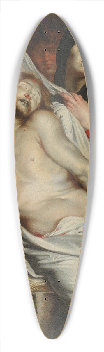 Follower of Peter Paul Rubens - The Lamentation of Christ 39.3 inch art pintail longboard deck