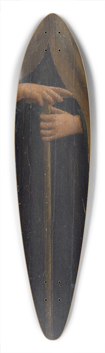 Fra Angelico - Saint Anthony Abbot 39.3 inch art pintail longboard deck