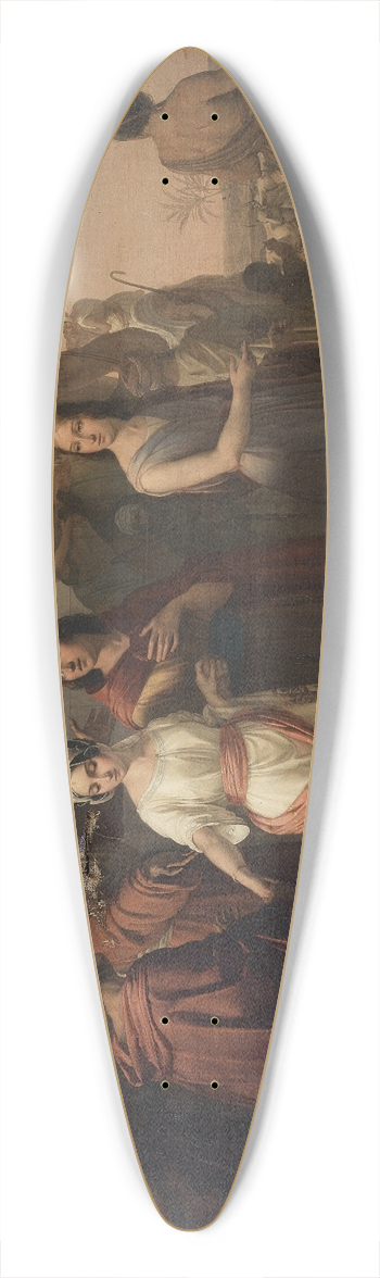 Francesco Antonibon di Venezia - Tobias nimmt mit seiner Frau Abschied von seinen Schwiegereltern, um zu seinem Vater zurckzukehren 39.3 inch art pintail longboard deck