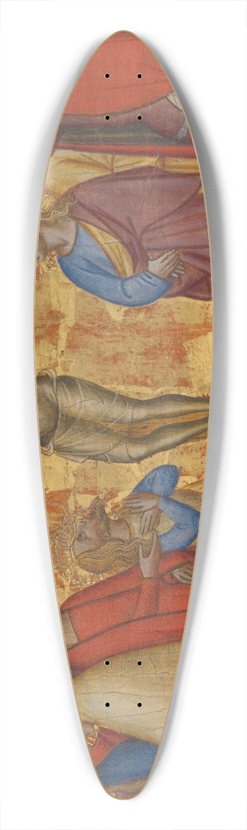 Francesco da Volterra - TheCrucifixion 39.3 inch art pintail longboard deck