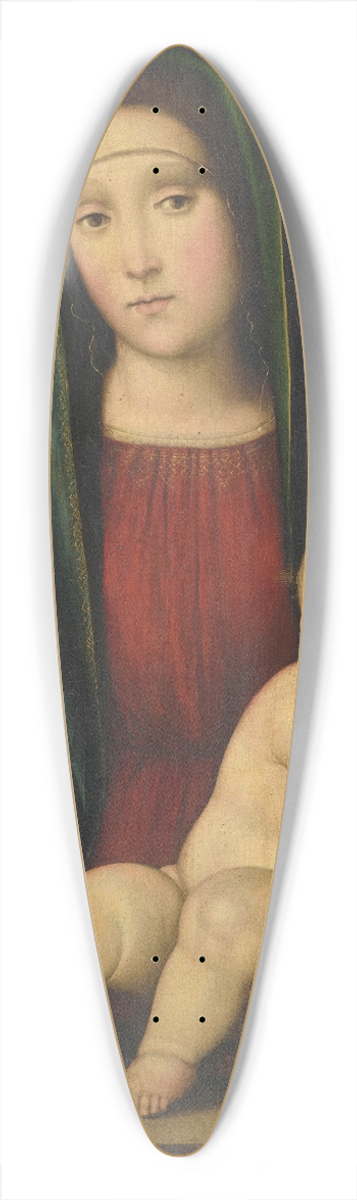 Francesco Francia - Vierge  lEnfant 39.3 inch art pintail longboard deck