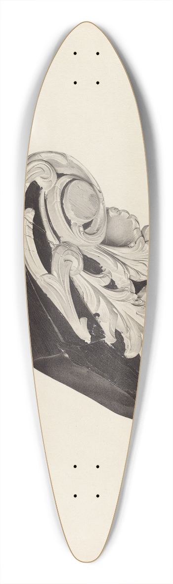 Frances Cohen - Billethead 39.3 inch art pintail longboard deck