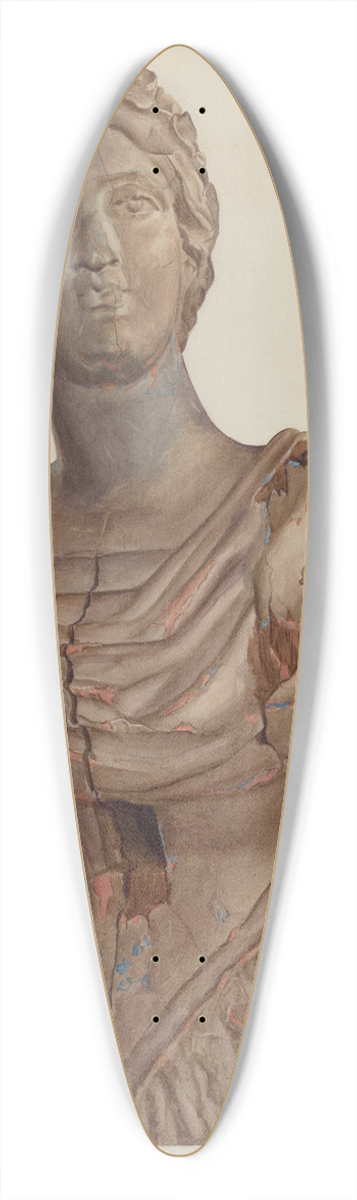 Frances Cohen - Figurehead 39.3 inch art pintail longboard deck