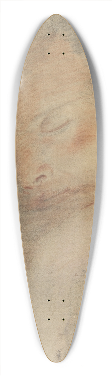 Francesco Vanni - Head of a Man with Closed Eyes 39.3 inch art pintail longboard deck