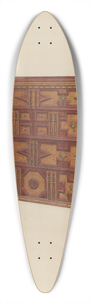 Francis Borelli - Chest of Drawers 39.3 inch art pintail longboard deck