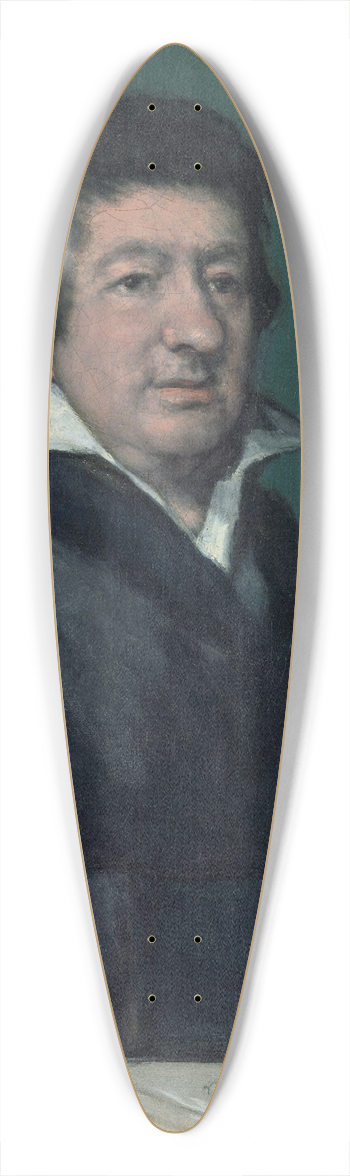 Francisco de Goya - Portrait of the Poet Moratn 39.3 inch art pintail longboard deck