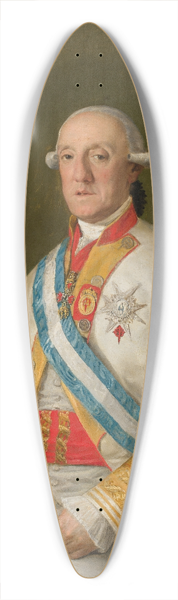 Francisco de Goya - Vicente Maria De Vera De Aragon, Duque De La Roca 39.3 inch art pintail longboard deck