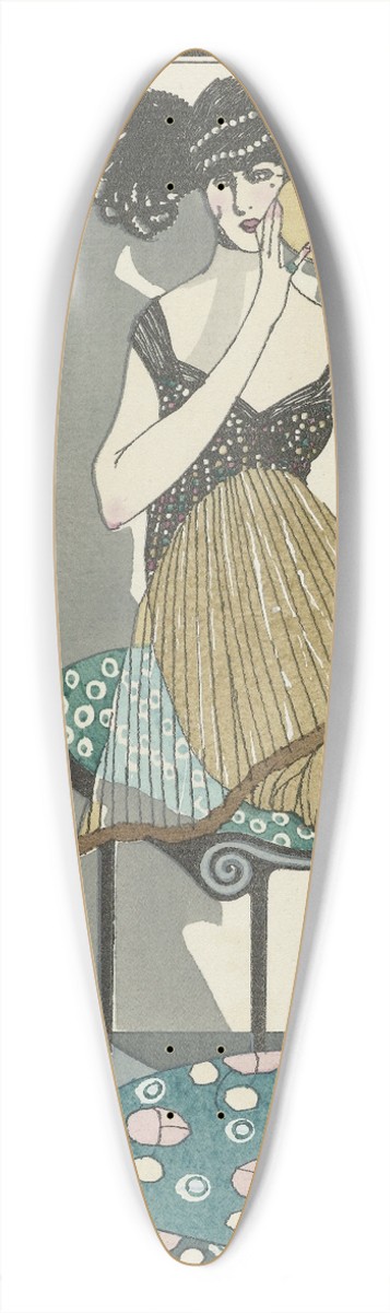 Francisco Javier Gos - Gazette du Bon Ton. Art  Modes & Frivolits; Artists. 39.3 inch art pintail longboard deck