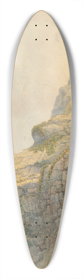Francis Danby - Hotwells in the Avon Gorge 39.3 inch art pintail longboard deck