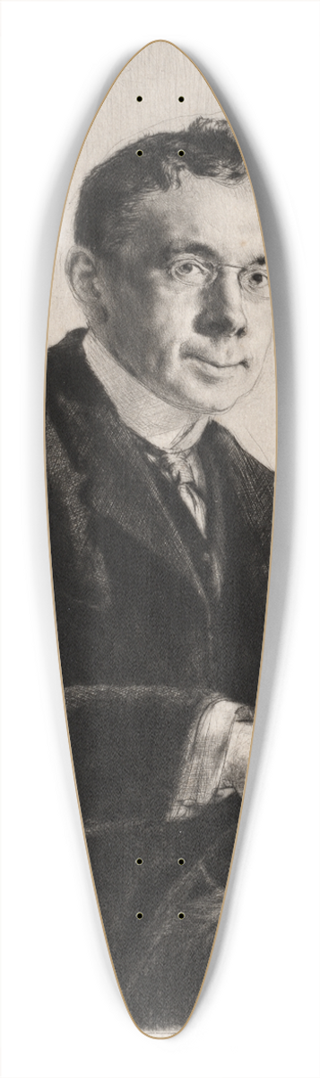Francis Dodd - Campbell Dodgson 39.3 inch art pintail longboard deck