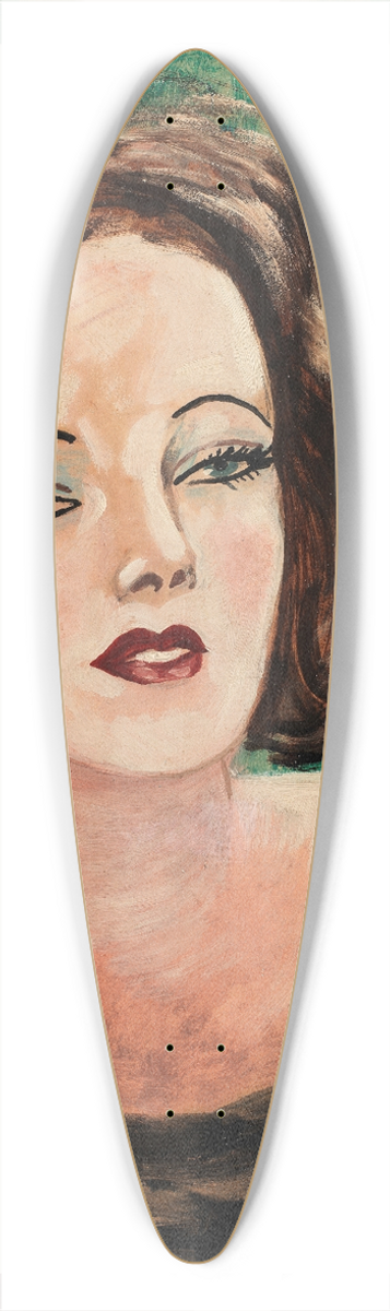 Francis Picabia - Sans titre 39.3 inch art pintail longboard deck