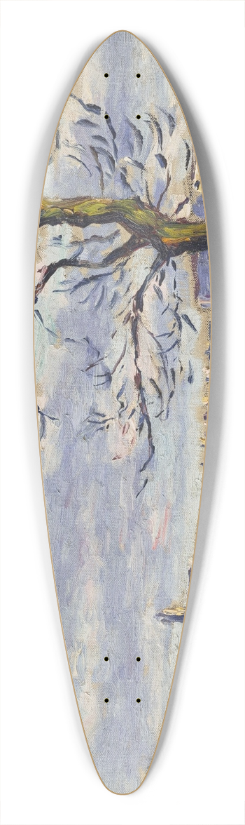 Francis Picabia - Sans titre 39.3 inch art pintail longboard deck