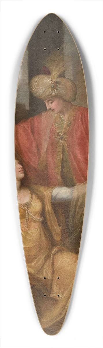 Franciszek Smuglewicz - Biblical scene 39.3 inch art pintail longboard deck
