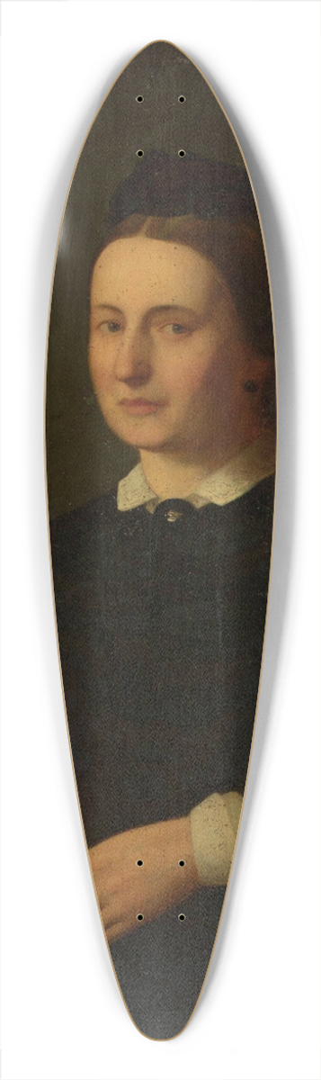 Franciszek Tepa - Portrait of Antonina Bautowska ne Massalska 39.3 inch art pintail longboard deck