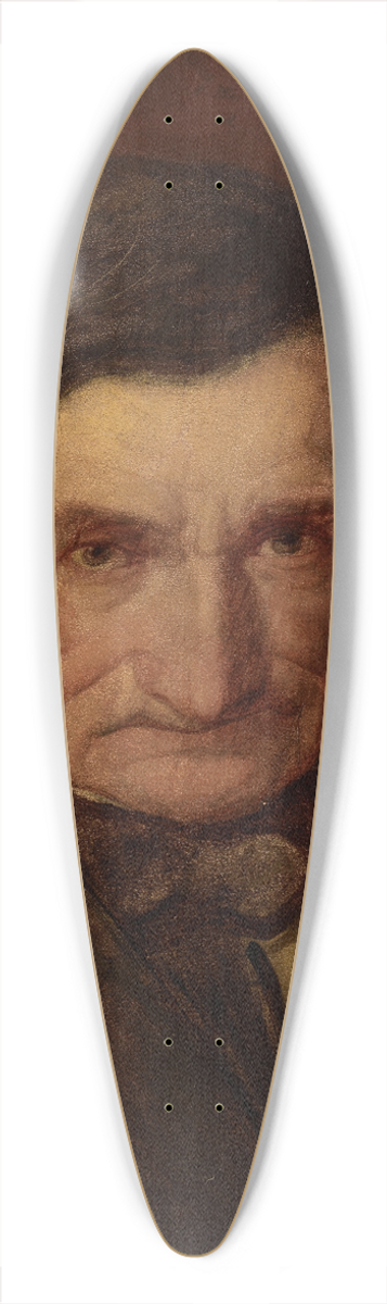 Franciszek Tepa - Portrait of Father 39.3 inch art pintail longboard deck