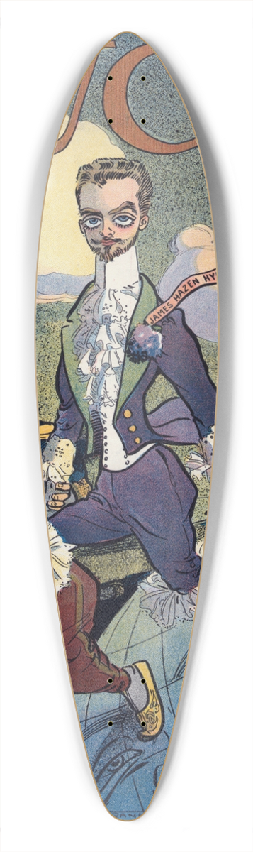 Frank Arthur Nankivell - Do it now! 39.3 inch art pintail longboard deck