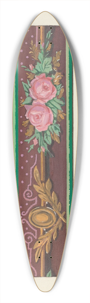 Frank Fumagalli - Bandbox 39.3 inch art pintail longboard deck