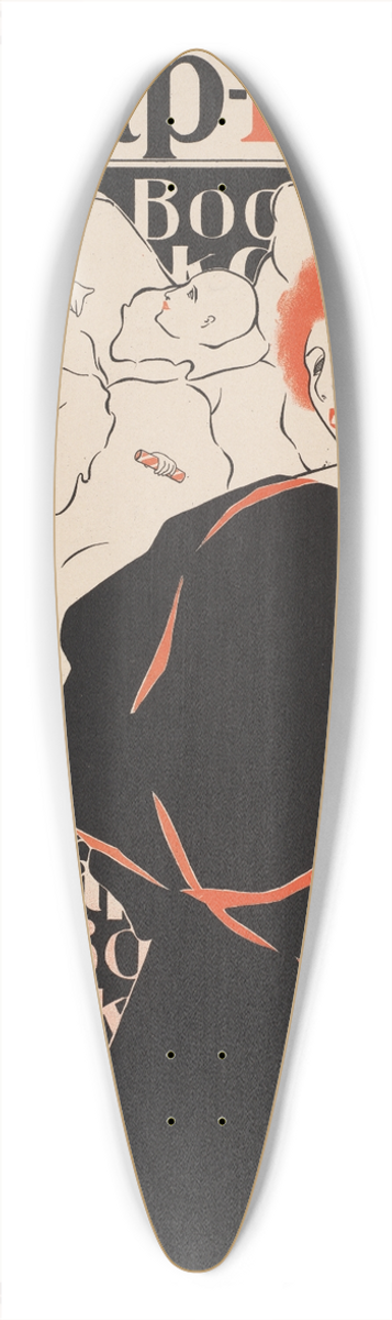 Frank Hazenplug - The chap-book 39.3 inch art pintail longboard deck