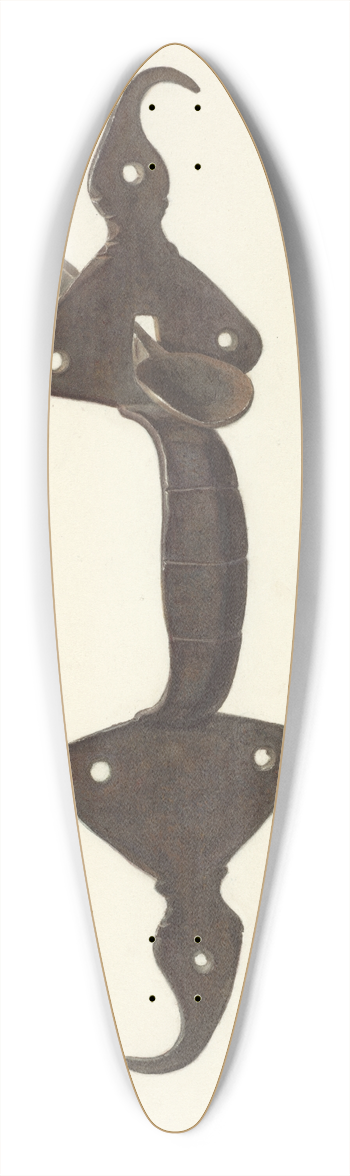 Franklyn Syres - Door Latch 39.3 inch art pintail longboard deck