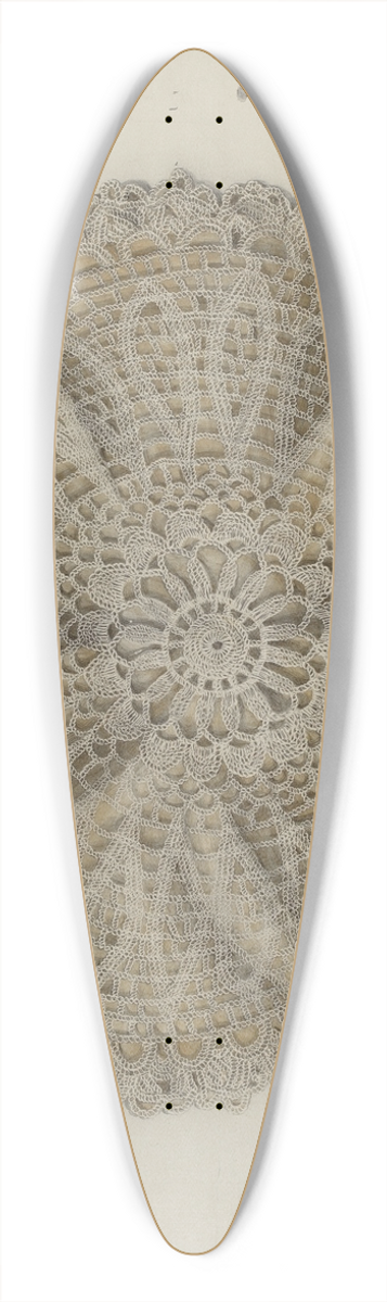 Frank Nelson - Doily 39.3 inch art pintail longboard deck