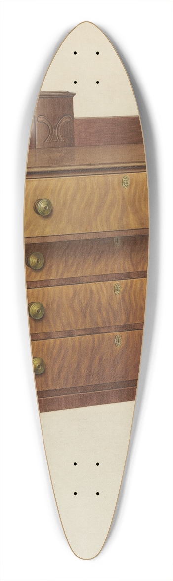 Frank Wenger - Chest of Drawers 39.3 inch art pintail longboard deck