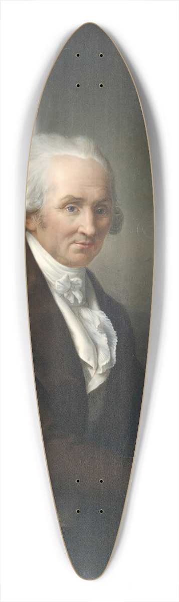 Franois-Andr Vincent - Gentleman in his Study 39.3 inch art pintail longboard deck