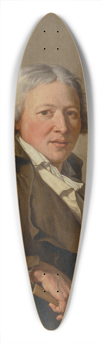 Franois-Andr Vincent - Portrait of the Sculptor Roland 39.3 inch art pintail longboard deck