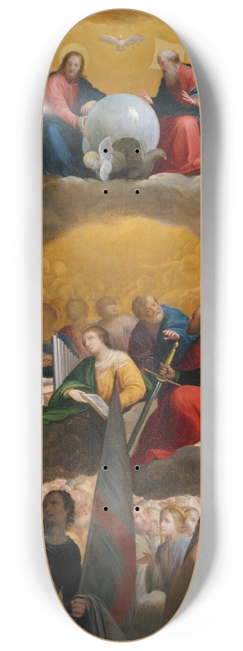 Carlo Saraceni - Paradise 8.25 inch art skate deck