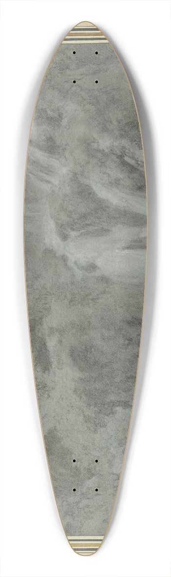 Franois Boucher - The Waterfalls of Tivoli 39.3 inch art pintail longboard deck