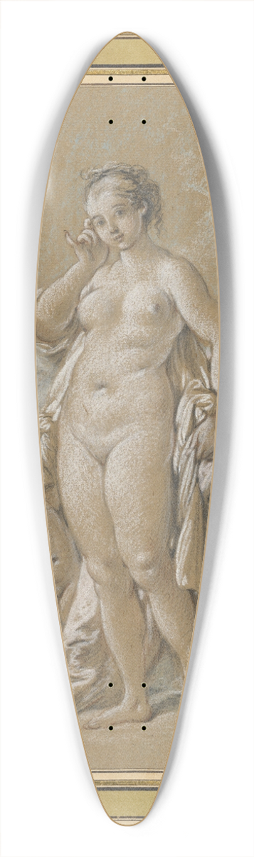Franois Boucher - Venus and Cupid 39.3 inch art pintail longboard deck