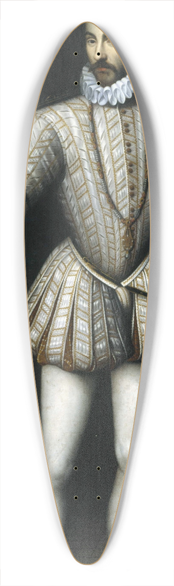 Franois Clouet - Portrait de Charles IX (1550-1574), roi de France 39.3 inch art pintail longboard deck