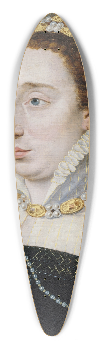 Franois Clouet - Portrait de Diane de France, duchesse dAngoulme (1538-1619), fille lgitime dHenri II 39.3 inch art pintail longboard deck