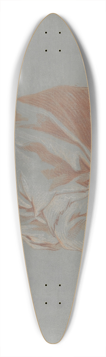 Franois de Troy - Study of a Draped Figure 39.3 inch art pintail longboard deck