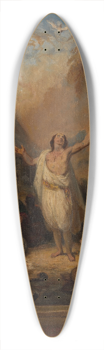 Franois-Gabriel-Guillaume Lpaulle - Saint Vincent de Paul arrivant  Tunis 39.3 inch art pintail longboard deck